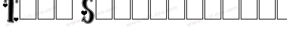 True Stories字体转换